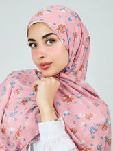 Wide Printed Chiffon